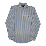 Ralph Lauren Striped Shirt - Medium Blue Cotton