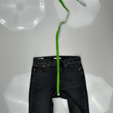 Levis Jeans - 30W UK 10 Black Cotton