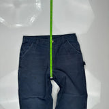 Carhartt Carpenter Trousers - 35W 34L Blue Cotton