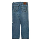 Levis Jeans - 33W 30L Blue Cotton