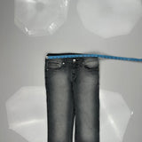 True Religion Skinny Jeans - 28W US 2 Gray Cotton Blend