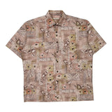 Campia Moda Floral Hawaiian Shirt - Large Multicoloured Cotton