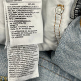 505 Levis Jeans - 34W 31L Light Wash Cotton