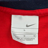 Great Britain Nike Graphic T-Shirt - Large Red Cotton