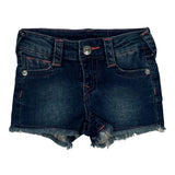 Age 18 Months True Religion Denim Shorts - Xxx-Smallw 2L Dark Wash Denim