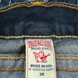 True Religion Skinny Jeans - 24W UK 4 Dark Wash Cotton