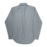 Ralph Lauren Striped Shirt - Medium Blue Cotton