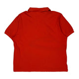 Lacoste Polo Shirt - 2XL Red Cotton