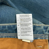 Carhartt Boot Cut Jeans - 34W US 10 Blue Cotton Blend