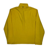 Polo By Ralph Lauren 1/4 Zip Fleece - XL Yellow Polyester