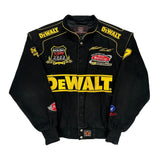 2003 Matt Kenseth Jh Designs Dewalt Nascar Bomber Jacket - Small Black Cotton