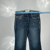 Ariat Boot Cut Jeans - 33W US 8 Blue Denim