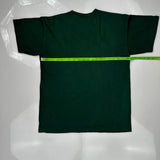 Florida All American Star Single Stitch T-Shirt - Large Green Cotton