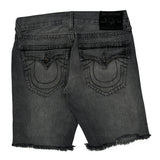 True Religion Denim Shorts - 34W 10L Gray Cotton