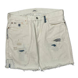 Polo By Ralph Lauren Denim Shorts - 34W 10L White Cotton