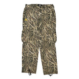 Mossy Oak Camo Cargo Trousers - Mediumw 30L Khaki Cotton Blend