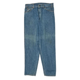 70S Made In USA Levis Orange Tab 550 Jeans - 33W 32L Blue Cotton