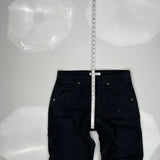 Levis Carpenter Pants - 34W 29L Black Cotton