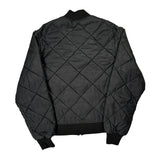 Dickies Quilted Liner Bomber Jacket - Medium Black Polyester