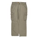 Carhartt Cargo Pants - 34W 32L Beige Cotton
