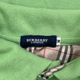 Burberry London Polo Shirt - Medium Green Cotton