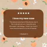 Seashell Feeling Peachy iPhone 12/ iPhone 12 Pro Case