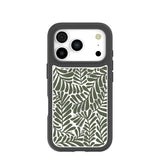 Clear Fern Dreams iPhone 17 Pro Case With Noir Ridge (MagSafe included)
