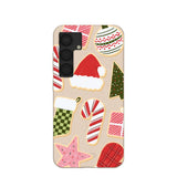 Seashell Festive Cookies Samsung Galaxy S25 Case