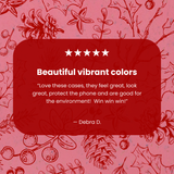 Bubblegum Pink Festive Forest iPhone 14 Pro Max Case