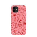 Bubblegum Pink Festive Forest iPhone 12/ iPhone 12 Pro Case