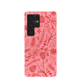 Bubblegum Pink Festive Forest Samsung Galaxy S25 Ultra Case