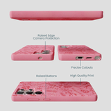 Bubblegum Pink Festive Forest Samsung Galaxy S25 Ultra Case