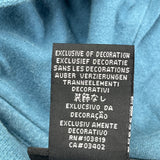 Motorcycle Harley Davidson Graphic Hoodie - Large Blue Cotton