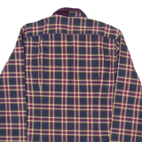 TED BAKER Mens Shirt Purple Plaid Long Sleeve L