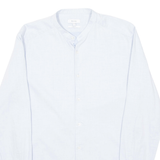 REISS Slim Fit Mens Formal Shirt Blue Long Sleeve M