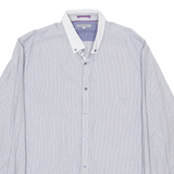 TED BAKER Mens Shirt Black Crazy Pattern Long Sleeve L