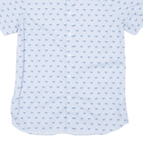 TED BAKER Mens Shirt Blue Animal Print S
