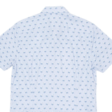 TED BAKER Mens Shirt Blue Animal Print S