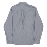 PRETTY GREEN Mens Formal Shirt Grey Long Sleeve M