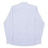 TED BAKER Mens Shirt Blue Spotted Long Sleeve L