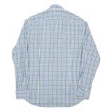 TOMMY HILFIGER Mens Shirt Green Gingham Long Sleeve XL