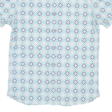 TED BAKER Mens Shirt Blue Geometric S