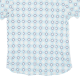 TED BAKER Mens Shirt Blue Geometric S