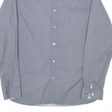 TED BAKER Mens Shirt Black Diamond Long Sleeve M