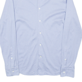 REISS Mens Shirt Blue Striped Long Sleeve M