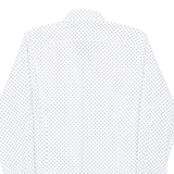 TED BAKER Mens Shirt White Diamond Long Sleeve M