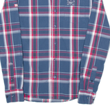 DIESEL Mens Shirt Blue Plaid Long Sleeve S