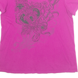 HARLEY DAVIDSON Geneva Womens T-Shirt Pink L