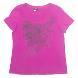 HARLEY DAVIDSON Geneva Womens T-Shirt Pink L
