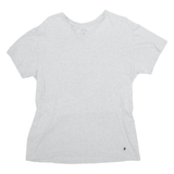 POLO RALPH LAUREN Slim Fit Mens T-Shirt Grey V-Neck L